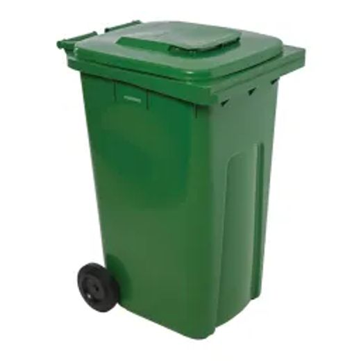 Refuse Wheely Bin Sabs Hdpe Green 240L