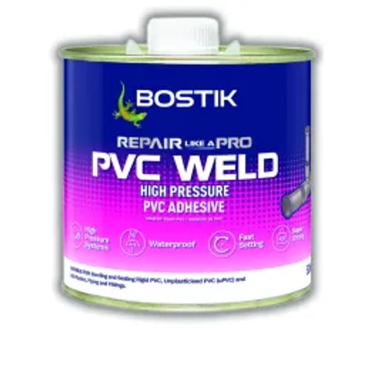 Bostik Pvc Weld 500Ml High And Low Pressure