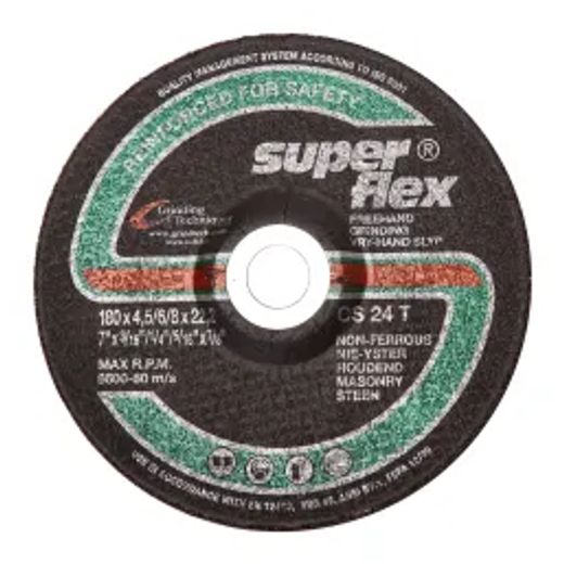 Superflex Grinding Disc Dome Masonry 180X7.2Mm