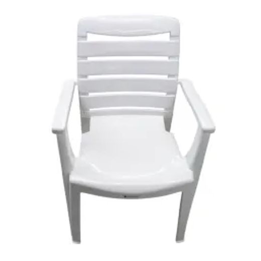 Contour Mia High Back Chair White