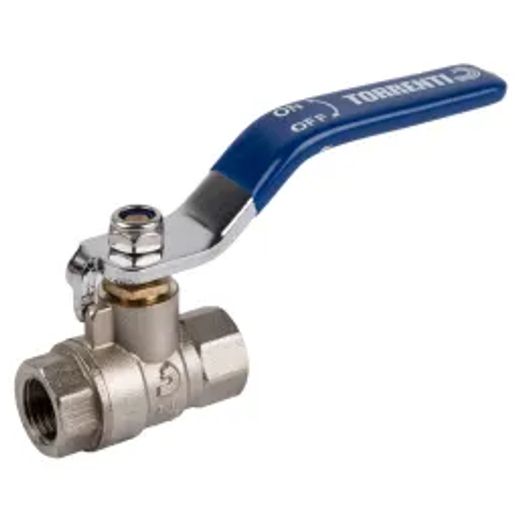 Torrenti Ball Valve Full Bore 25Bar Brass Fxf 8Mm