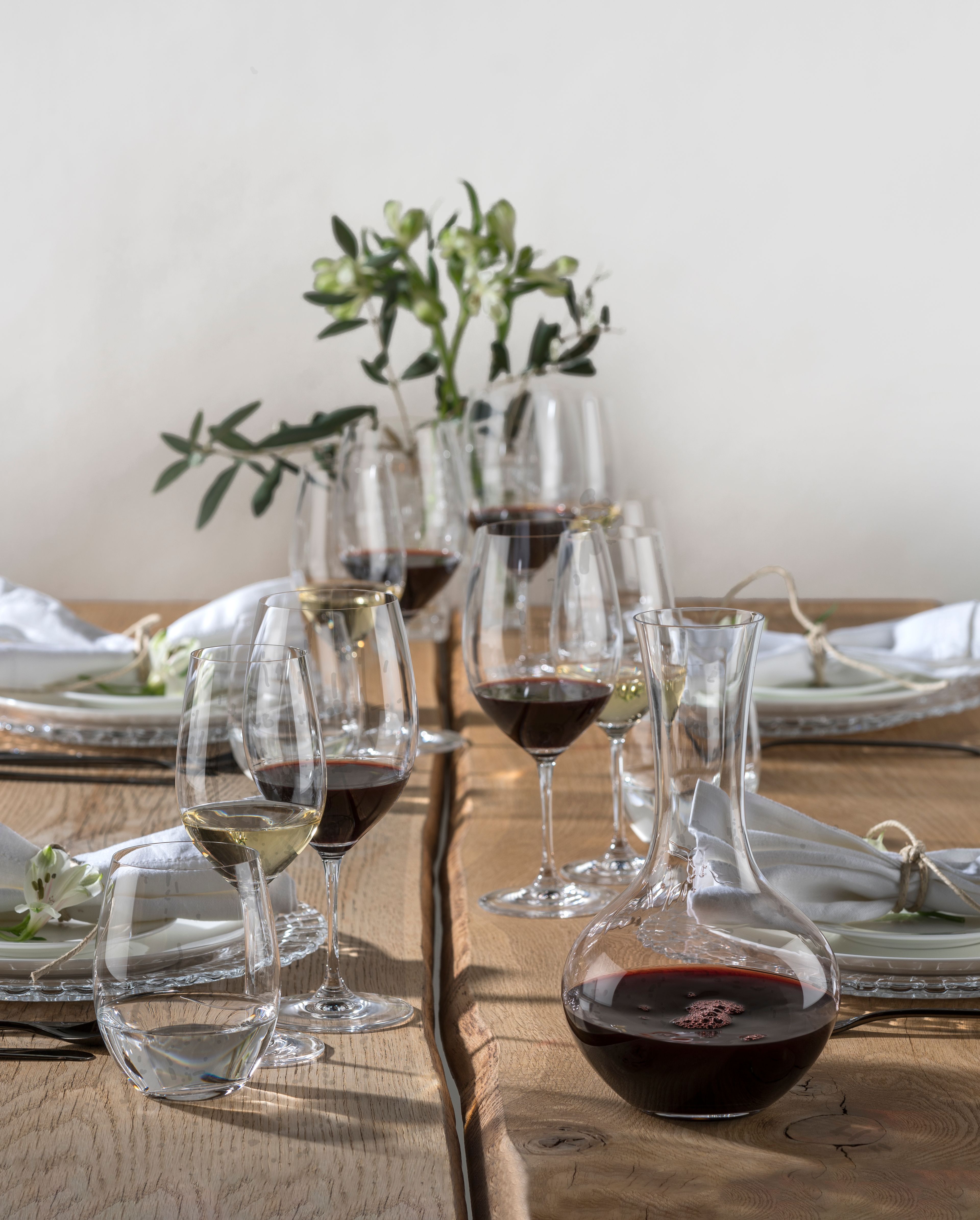 Table Setting with Glassware