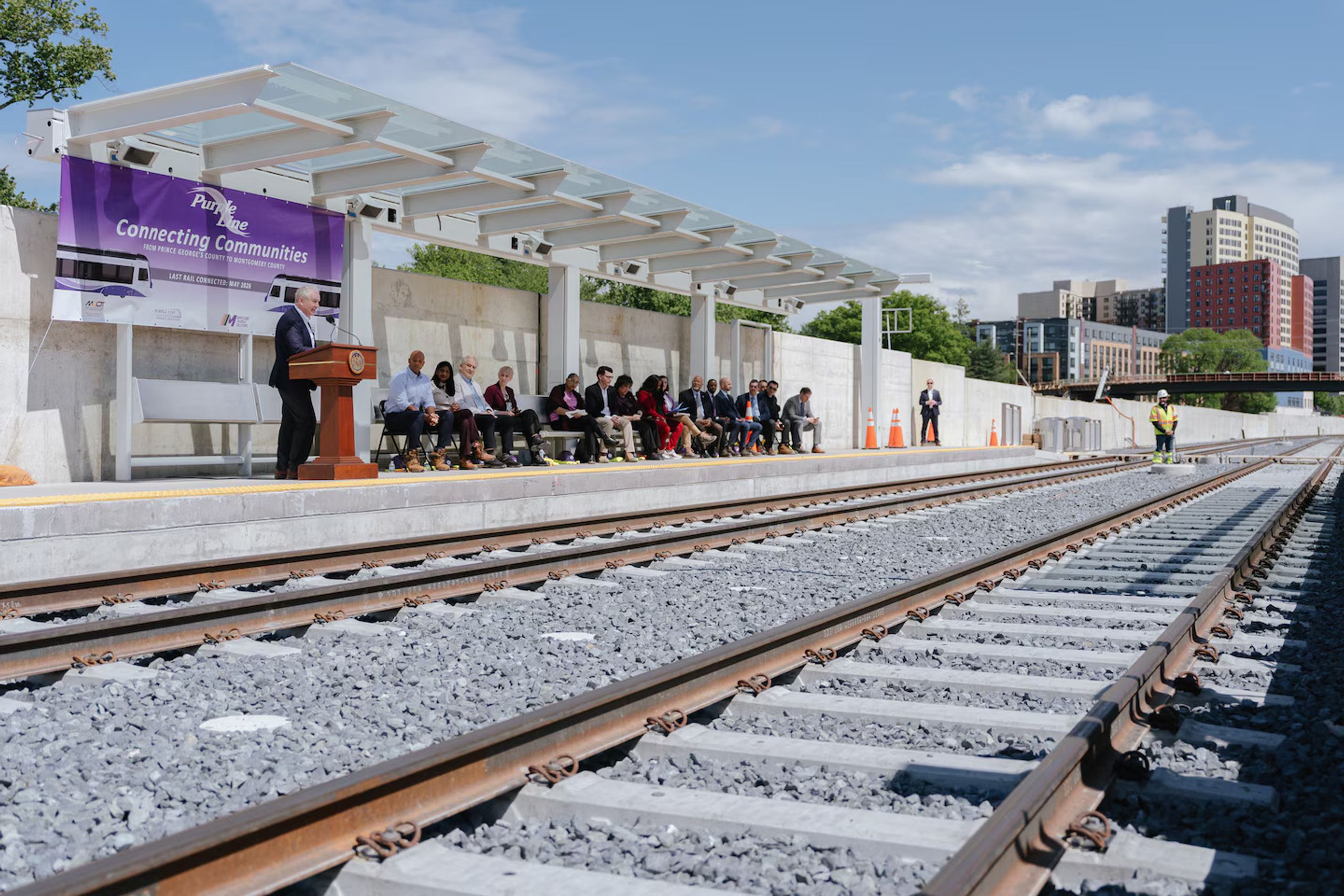 Purple Line Ceremony
