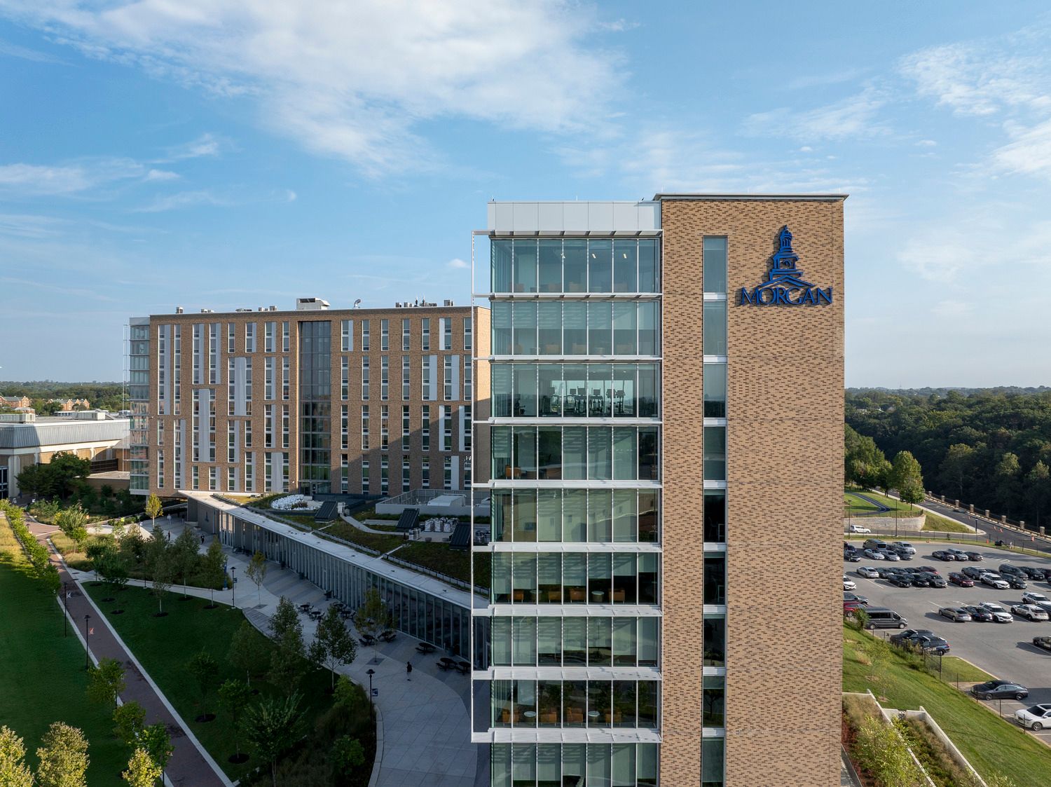 Morgan State University Residence Hall Exterior