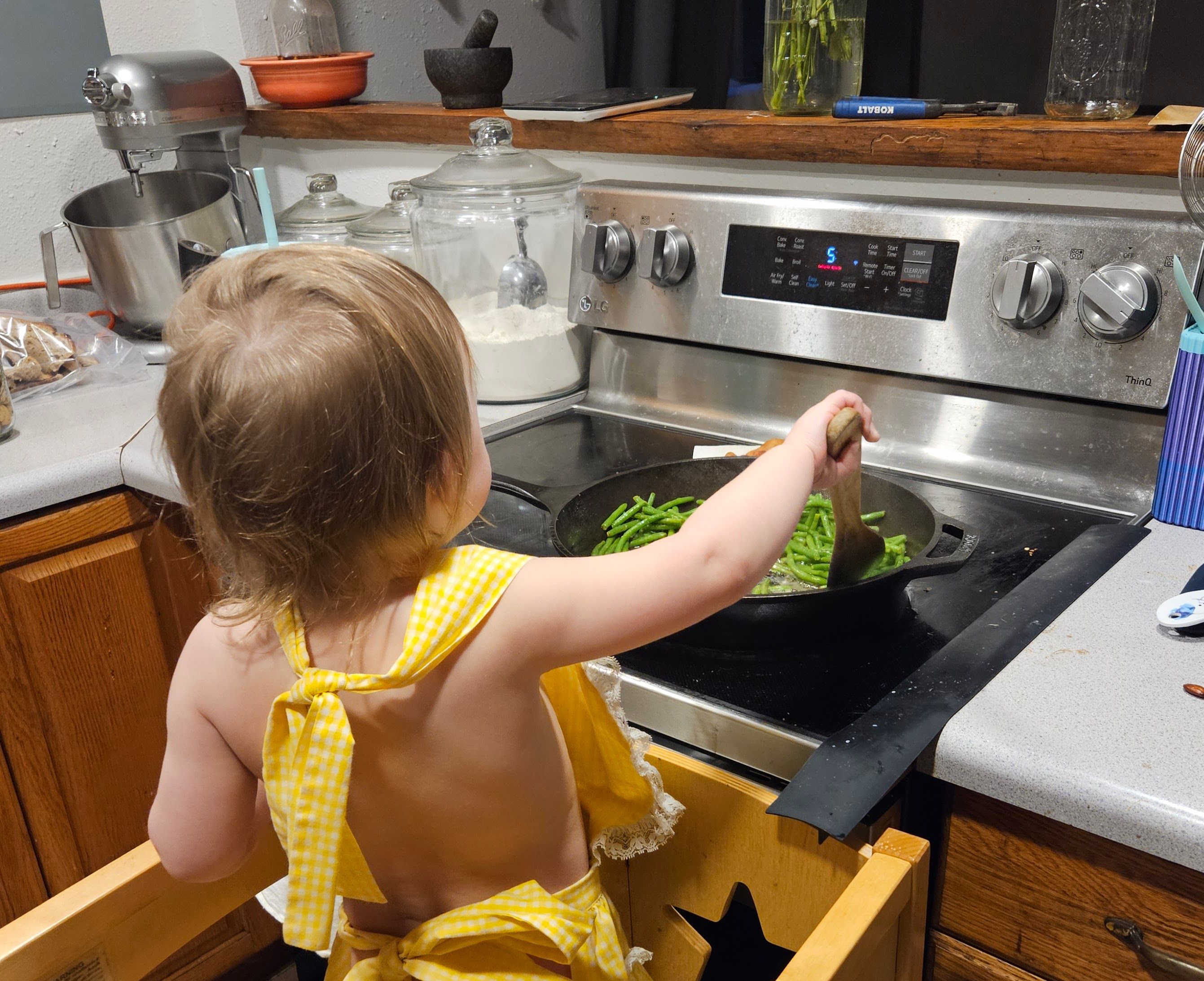 Real Knives and Toddler Towers: How to Safely Cook from Scratch with Little Helpers
