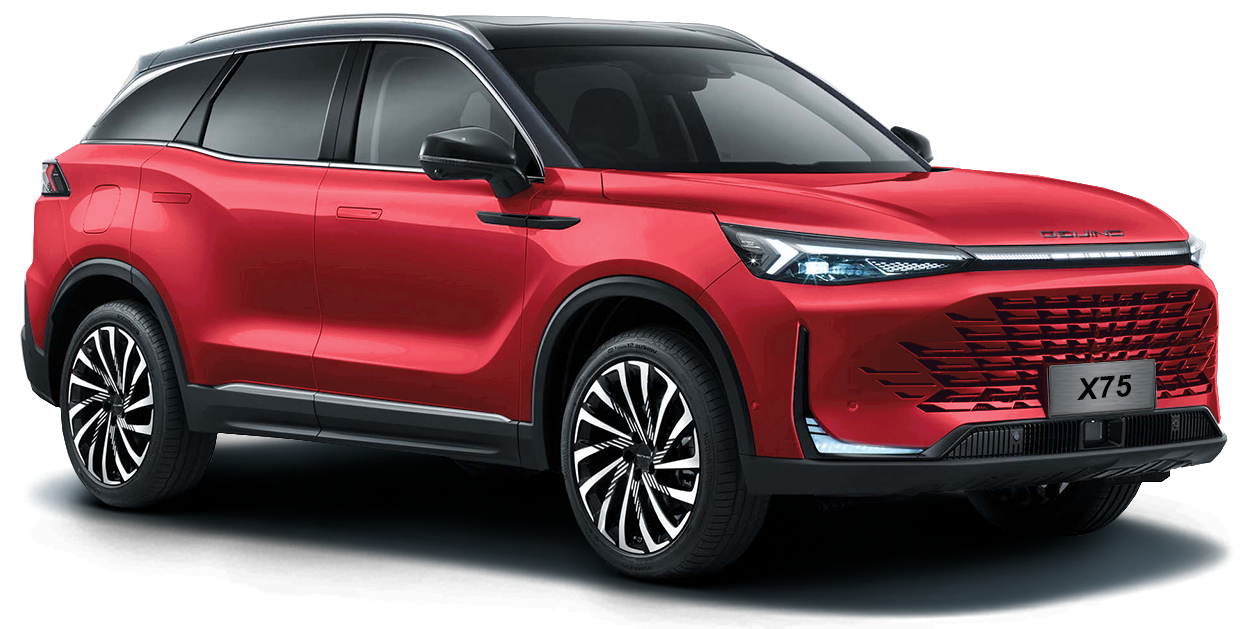 BAIC X75 in Rot