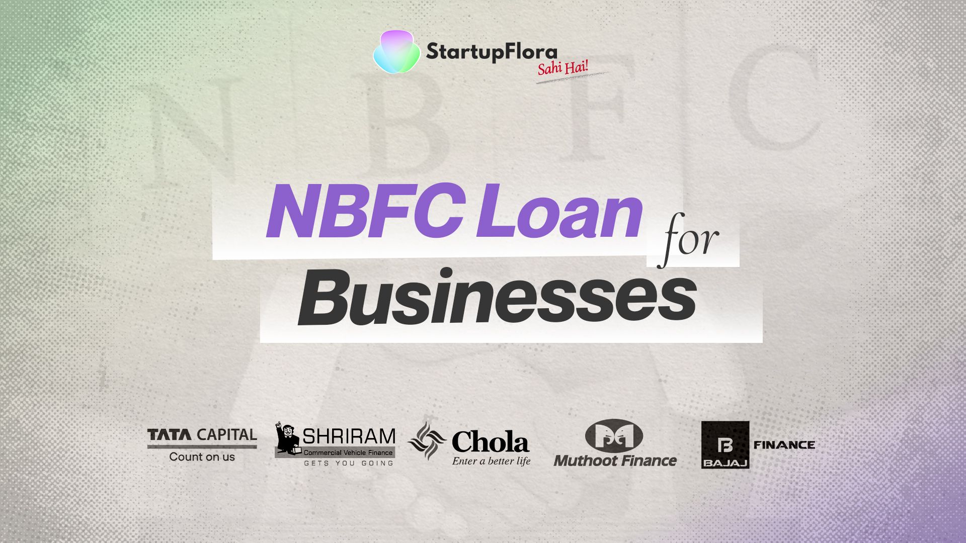 How to Get NBFC Loan for Business in India?