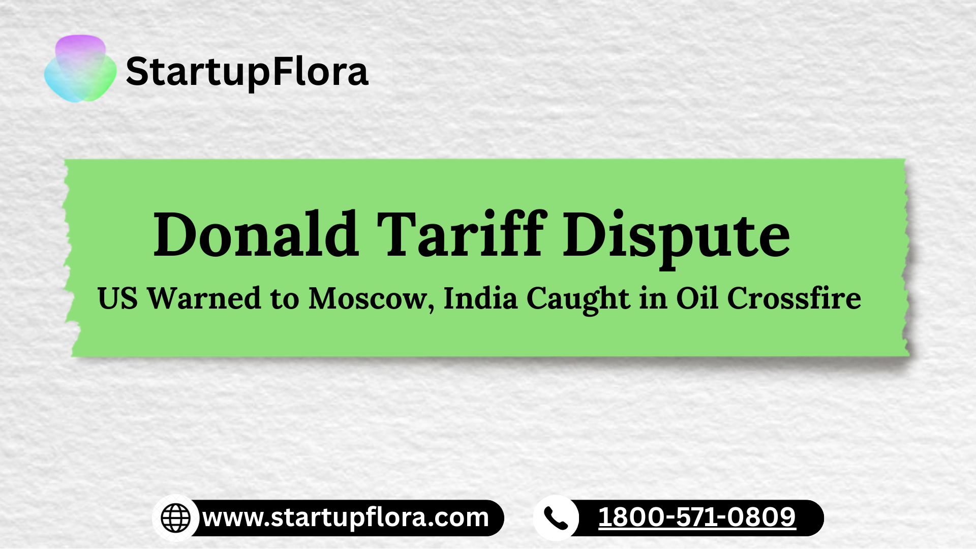 Donald Tariff Dispute: US Warned to Moscow, India Caught in Oil Crossfire