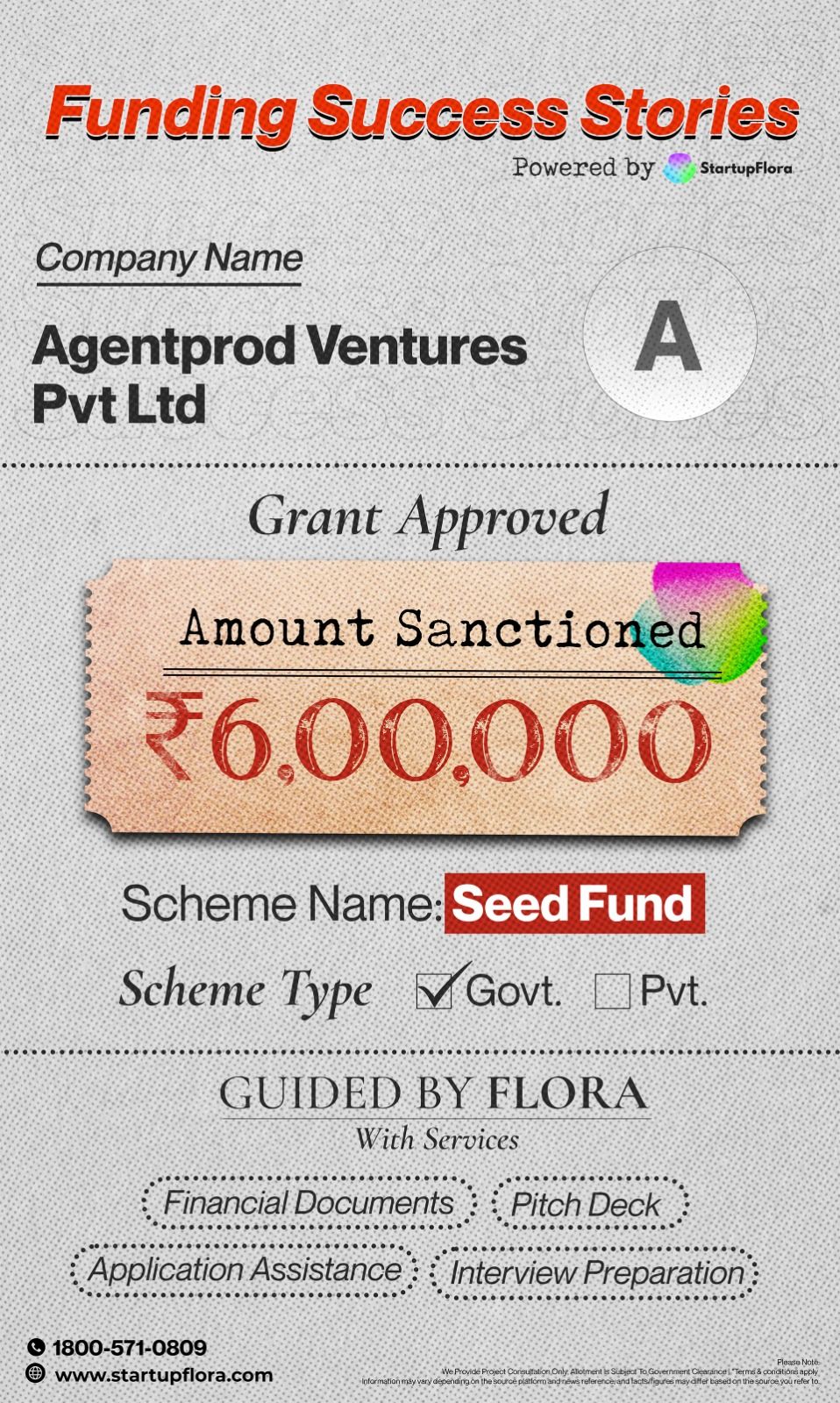 Funding Success Story: How Agentprod Ventures Got ₹6 Lakh Government Grant 
