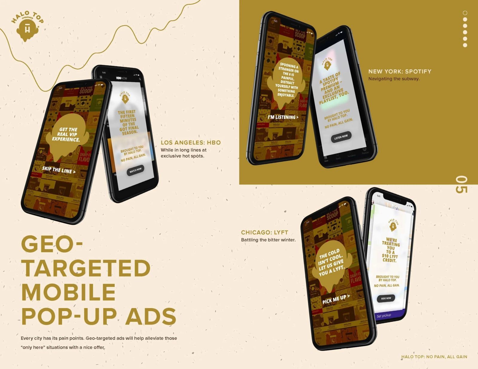 visual depicting adverts on iphone