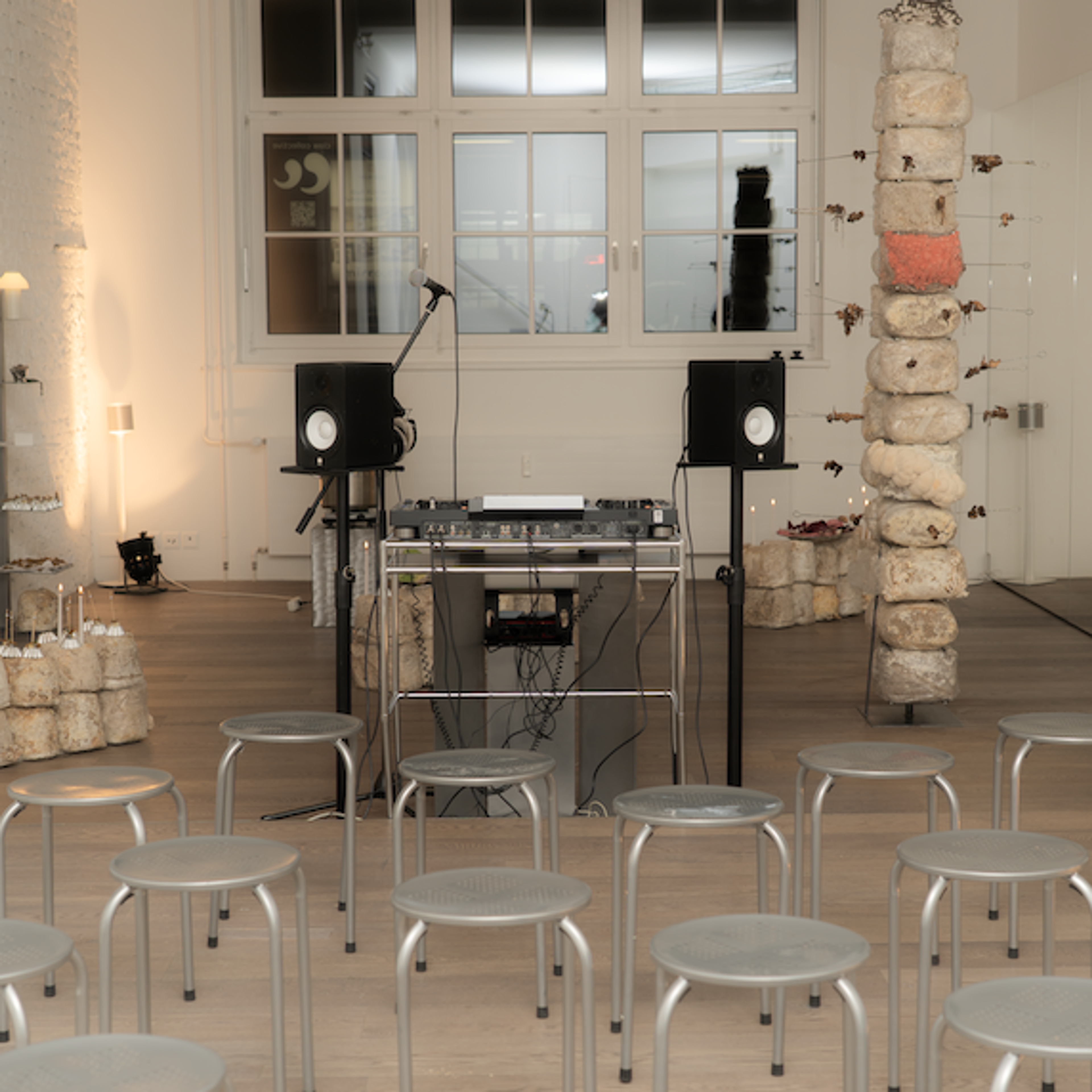 FERUS Event Fungi Affair Panel Talk Set-up