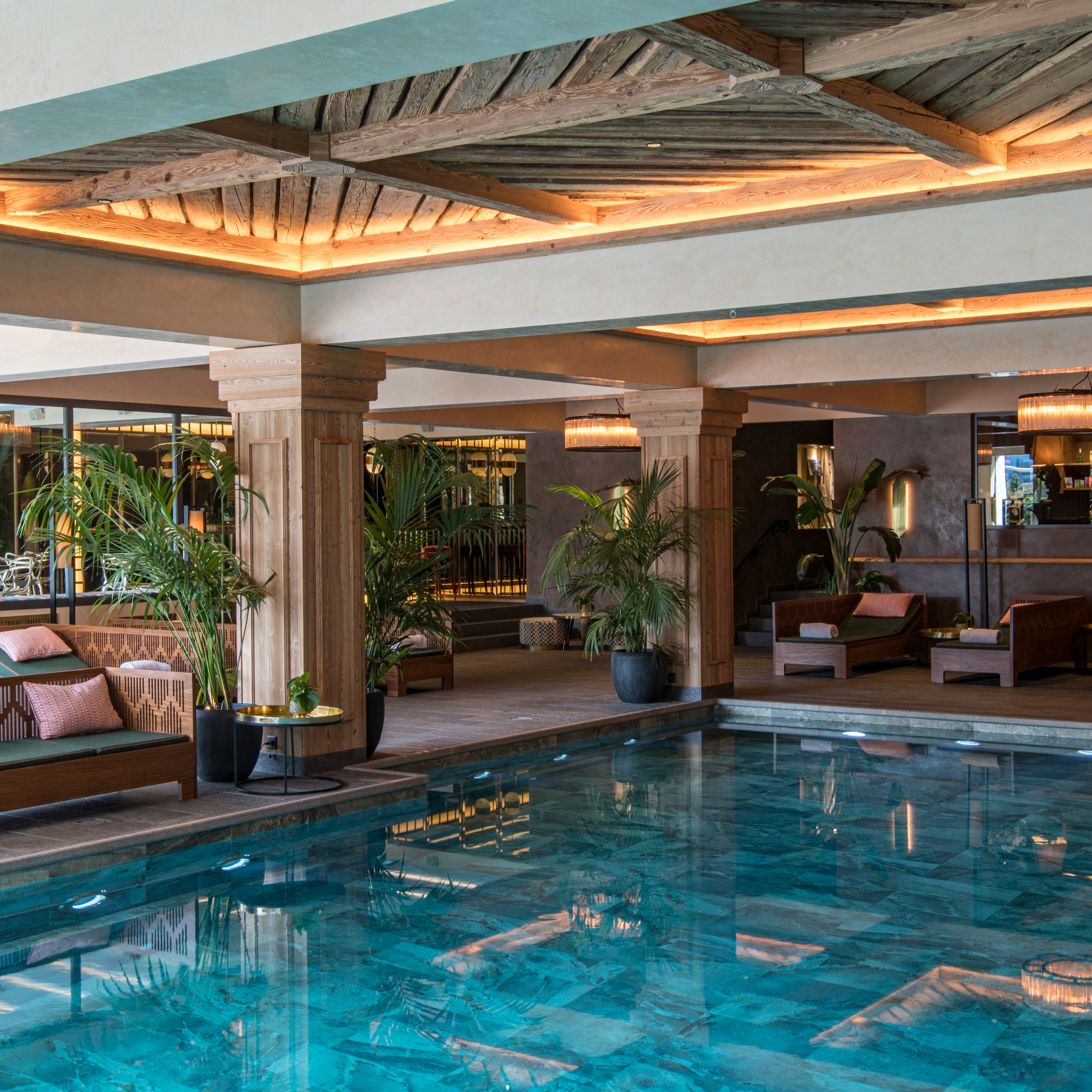 Gstaad Palace Indoor Pool Palace Spa