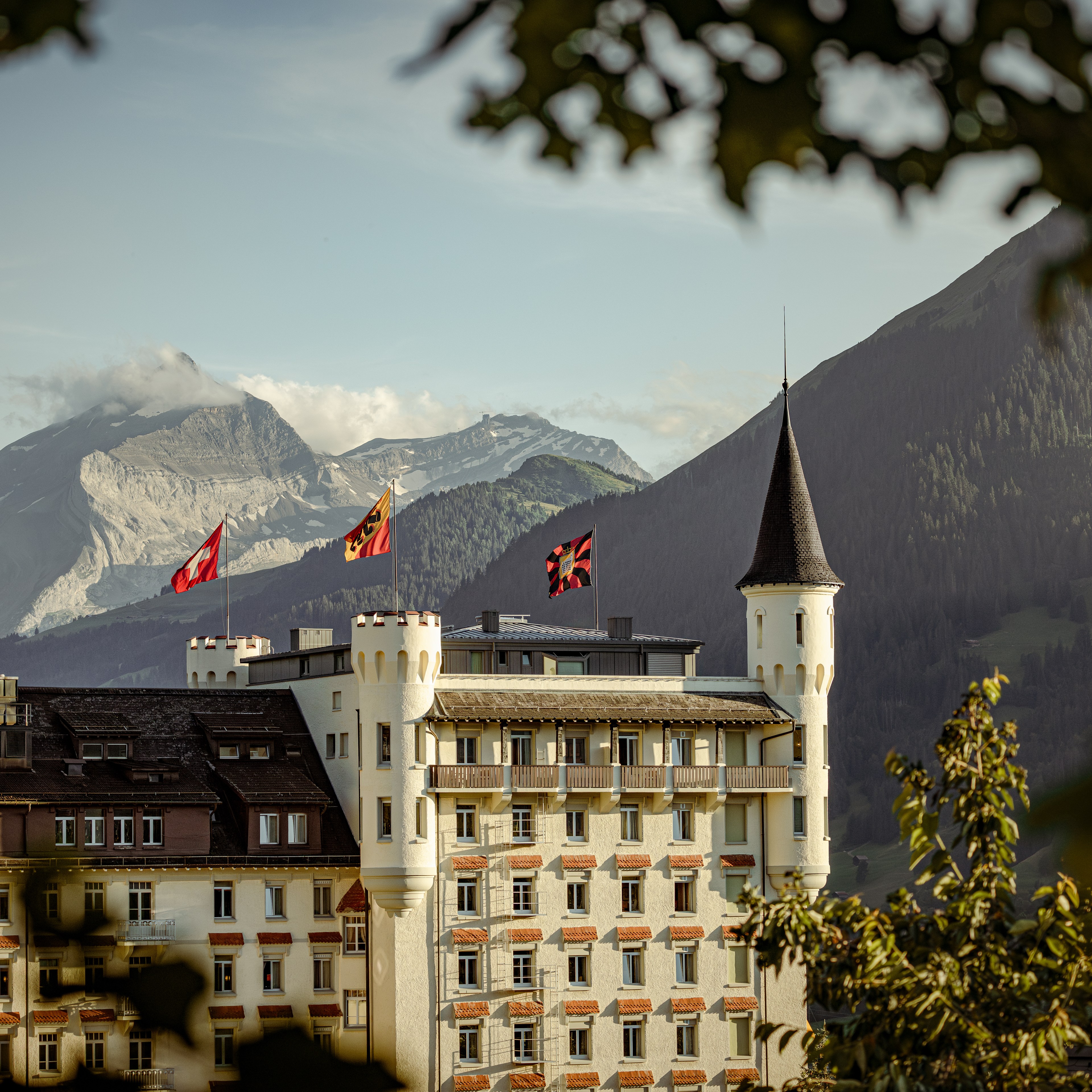 Gstaad Palace Outdoor View