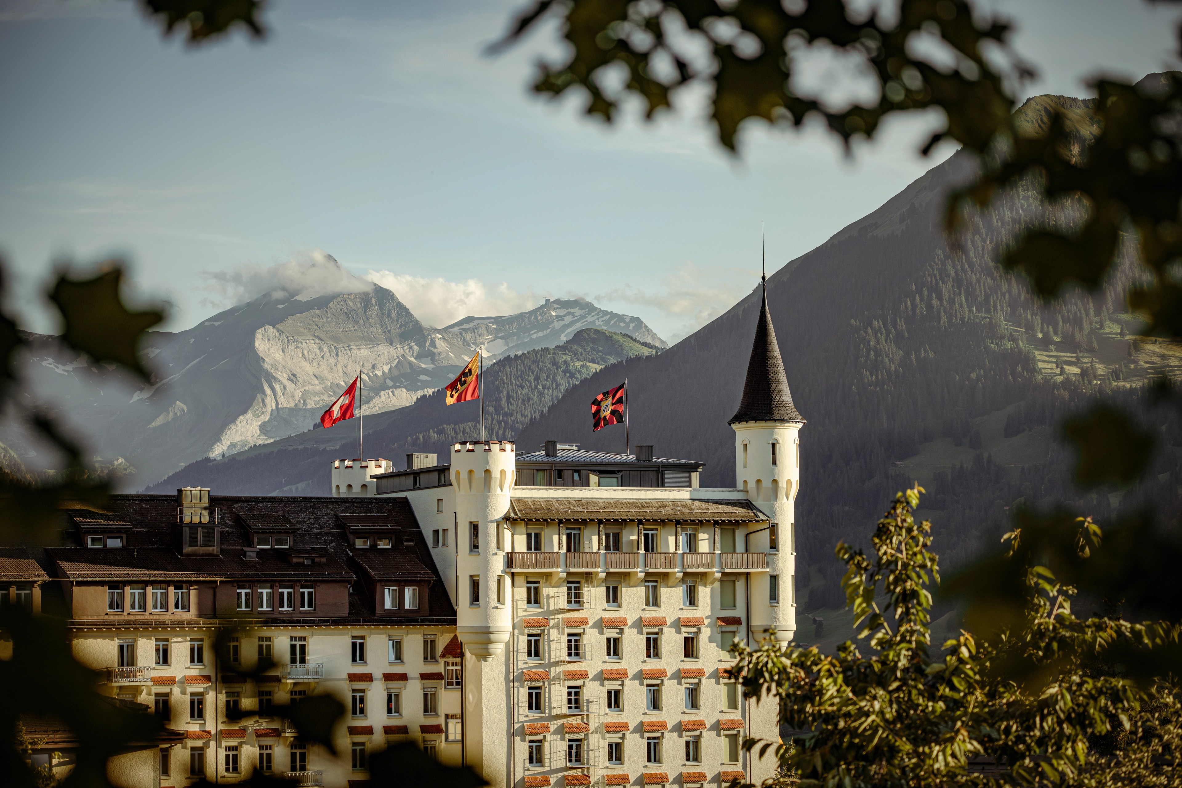 Gstaad Palace Outdoor View