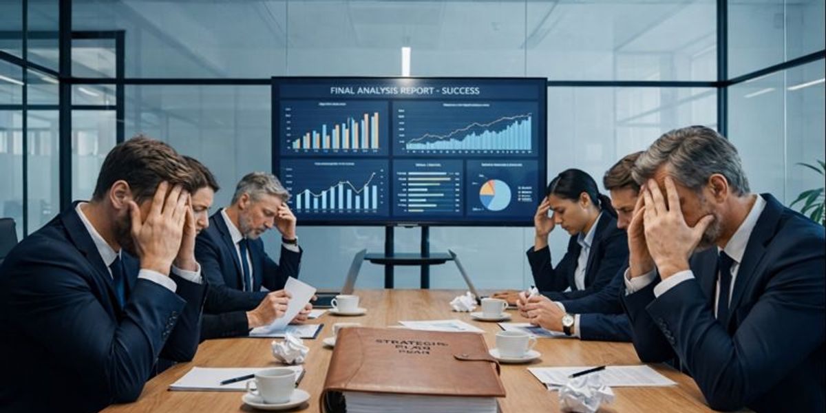 「分析したのに、何も決まらない」というホラー。