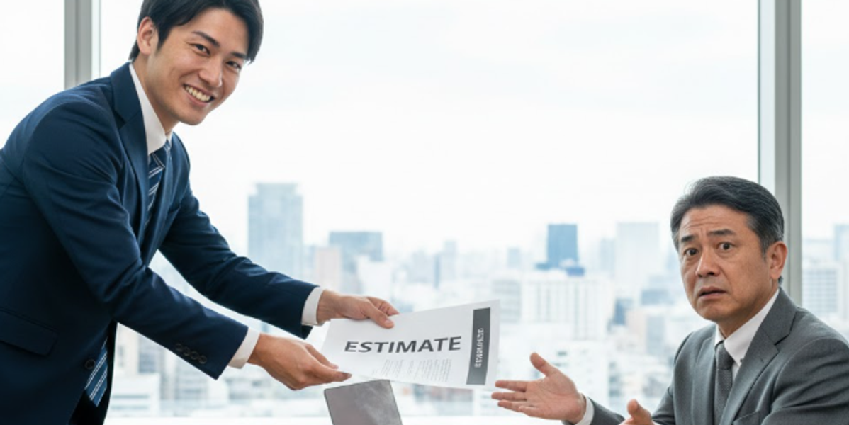 提案を聞く前に見積書が出てくる違和感。後から「追加費用」が発生する本当の理由