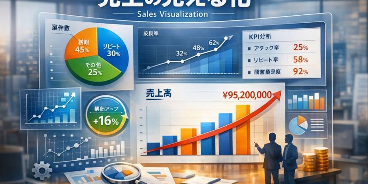 脱・勘と経験の経営！「売上の見える化」とBSCで描く成長の地図