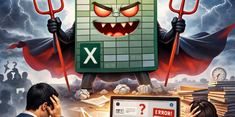 なぜ「Excel運用」は悪者にされるのか？本当の問題はツールではなく、役割のズレにある