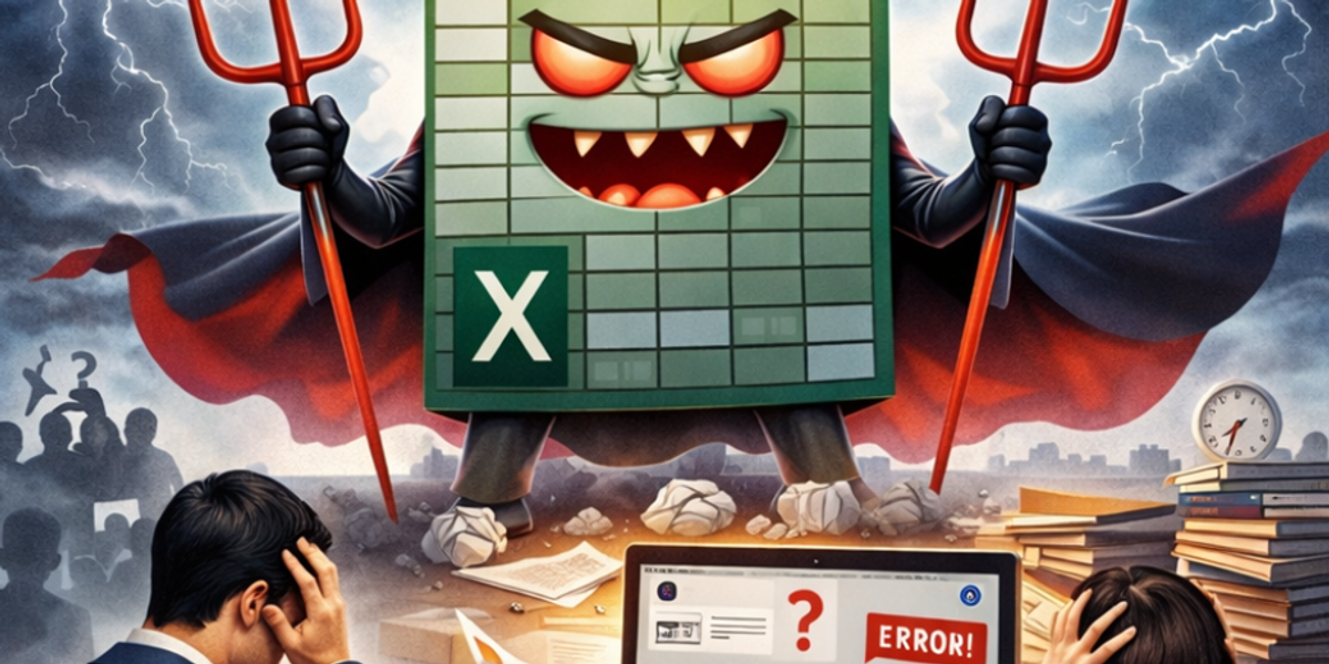 なぜ「Excel運用」は悪者にされるのか？本当の問題はツールではなく、役割のズレにある