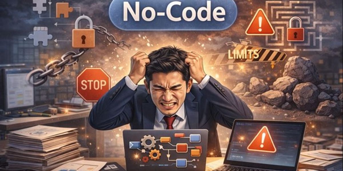 「すぐ作れる」と「長く使える」は別問題。ノーコードツールの限界と、その先に必要な「設計」の視点