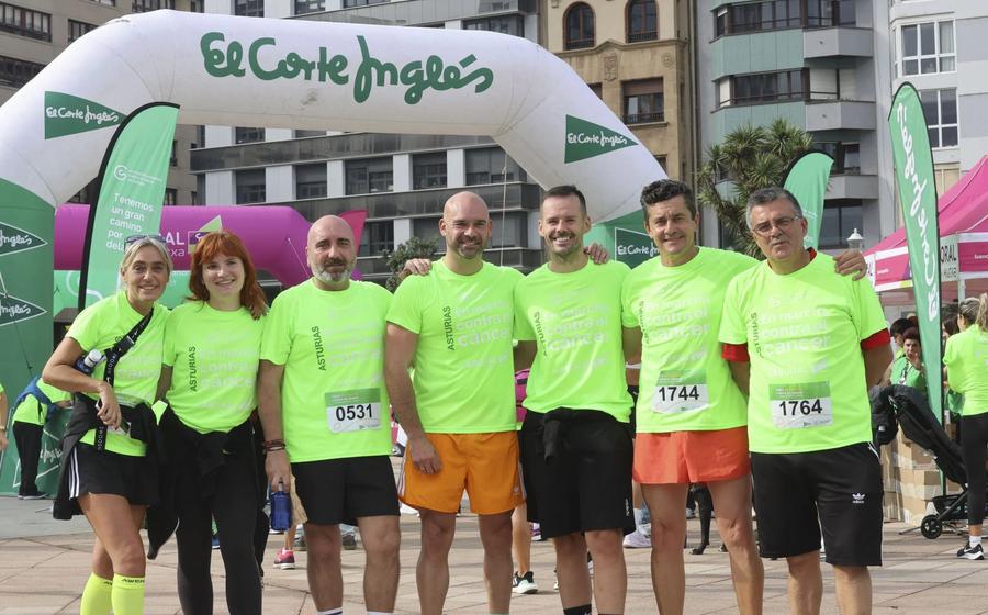 Gijón corrió unido contra el cáncer
