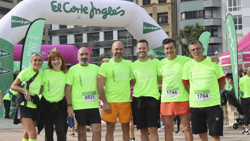 Gijón corrió unido contra el cáncer