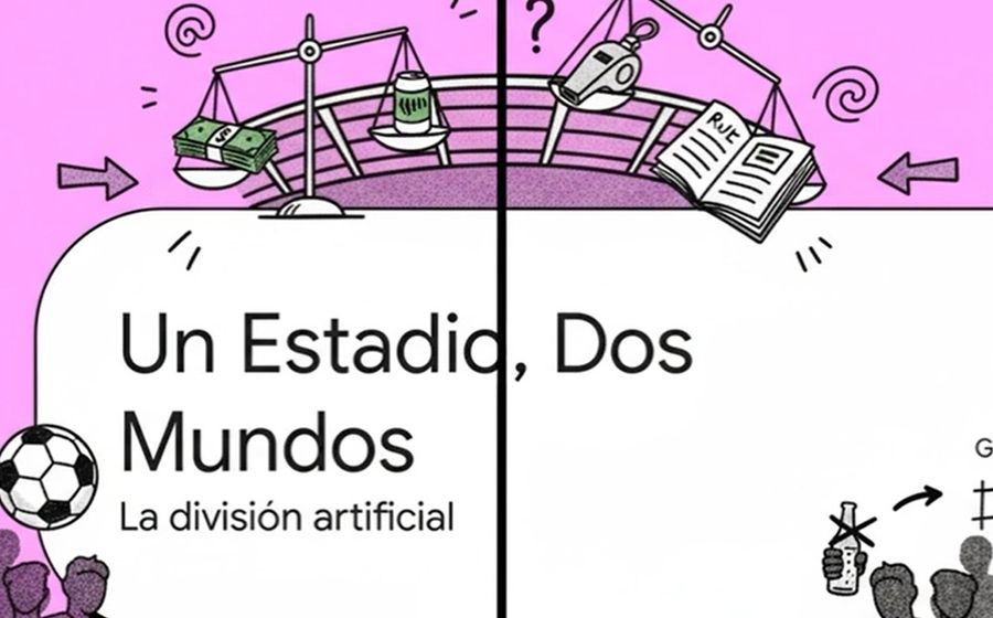 La doble moral en los estadios