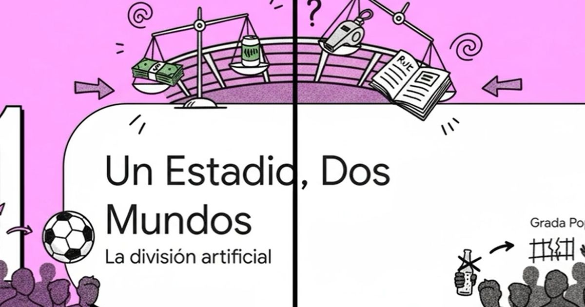 La doble moral en los estadios