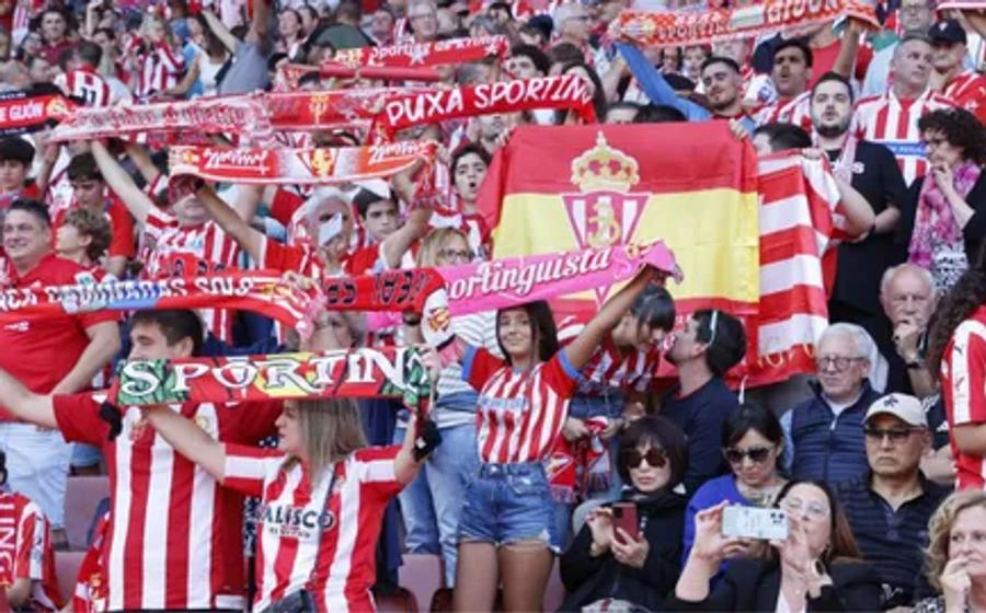 Orgullo de afición: las peñas del Sporting