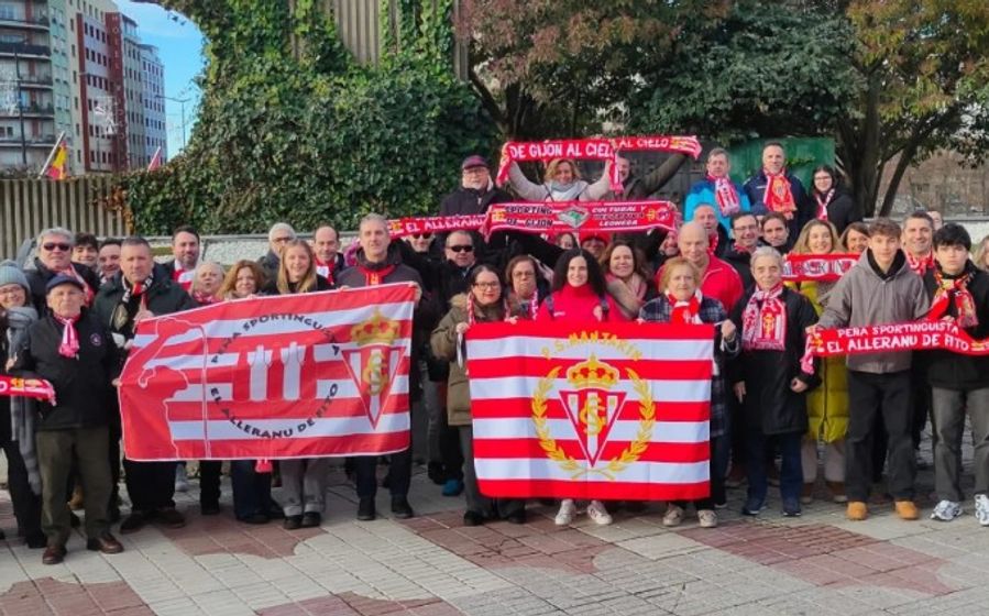La Mareona nunca falla: el Sporting, arropado en León