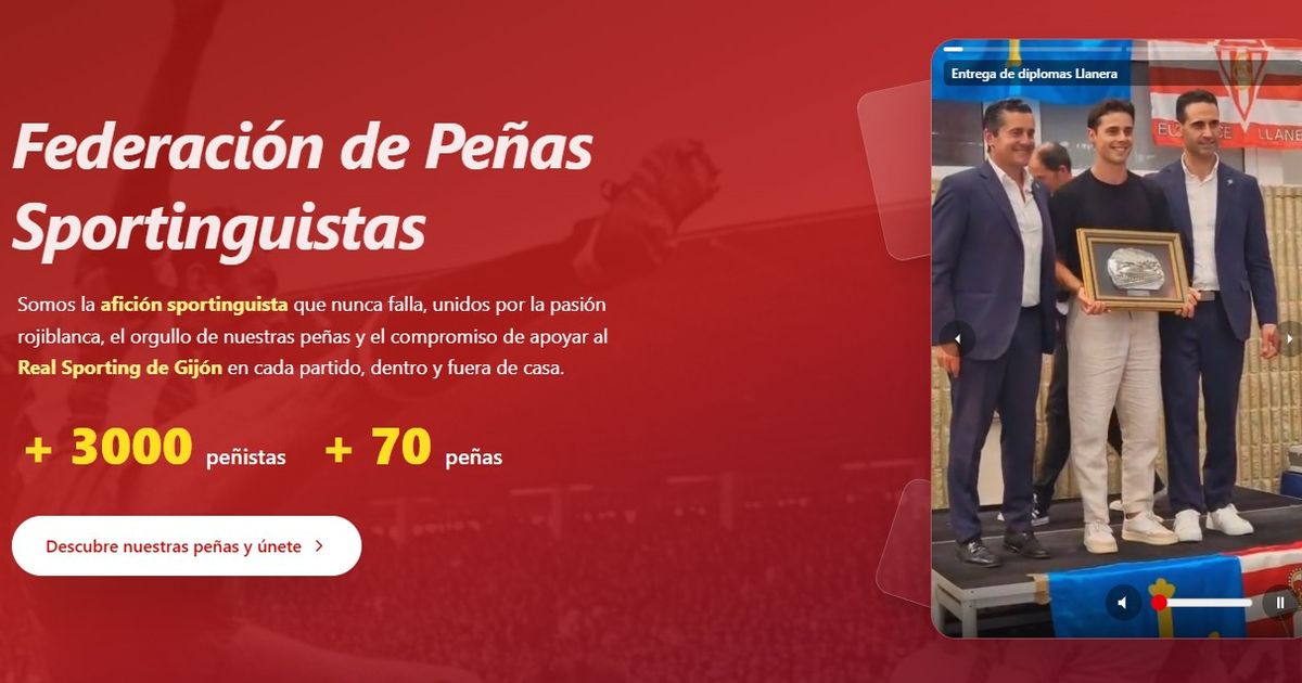 Estrenamos web: un nuevo punto de encuentro para la afición sportinguista