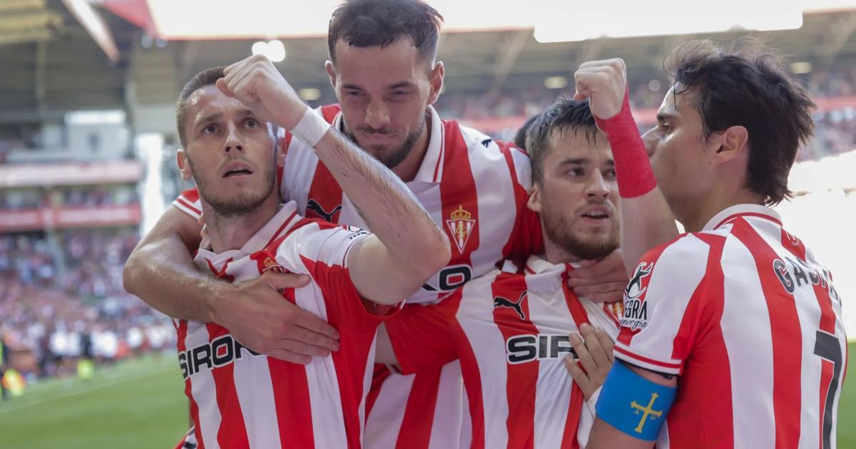 El Sporting vuelve a ganar en El Molinón en el debut de Borja Jiménez
