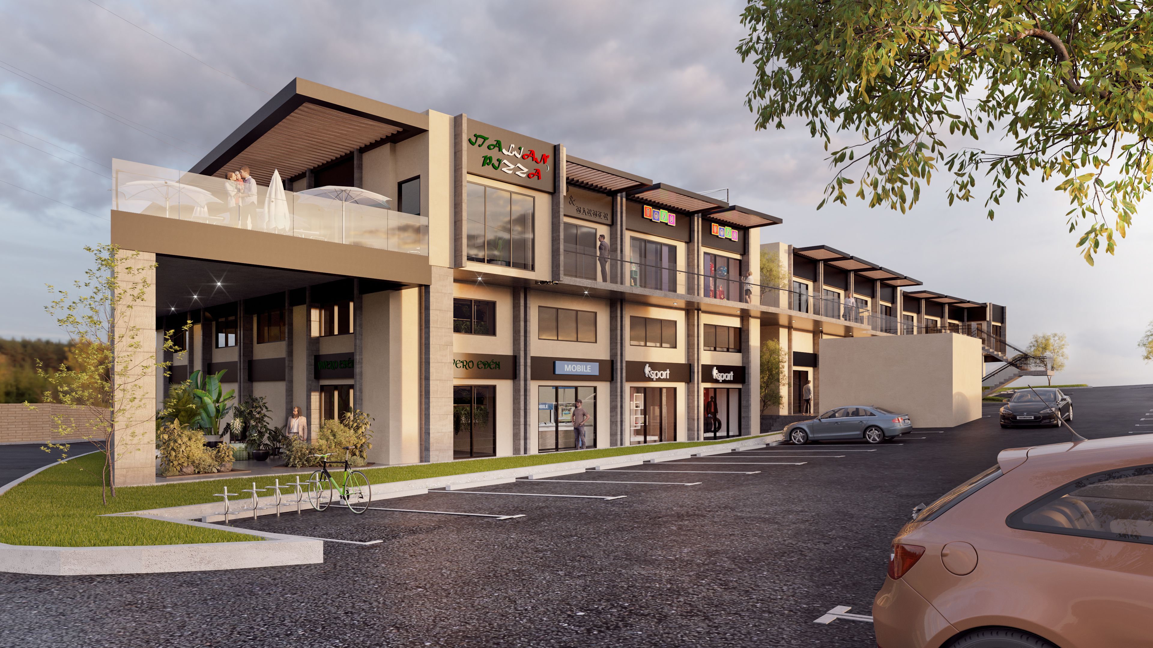 Locales en renta en Meseta Center – Plaza comercial en crecimiento 3