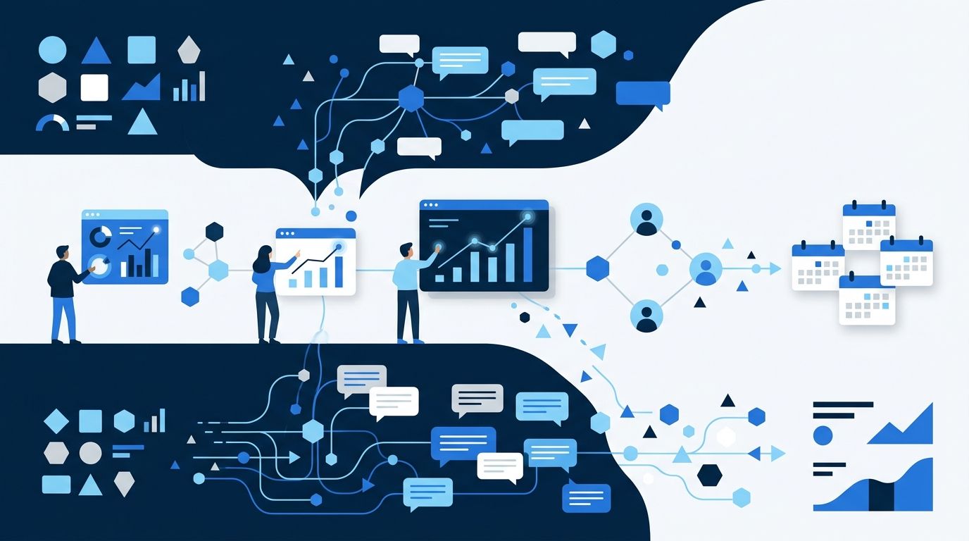 Illustration for the article: Salesforce's Ask Spurs: why AI engagement is not a rebooking metric