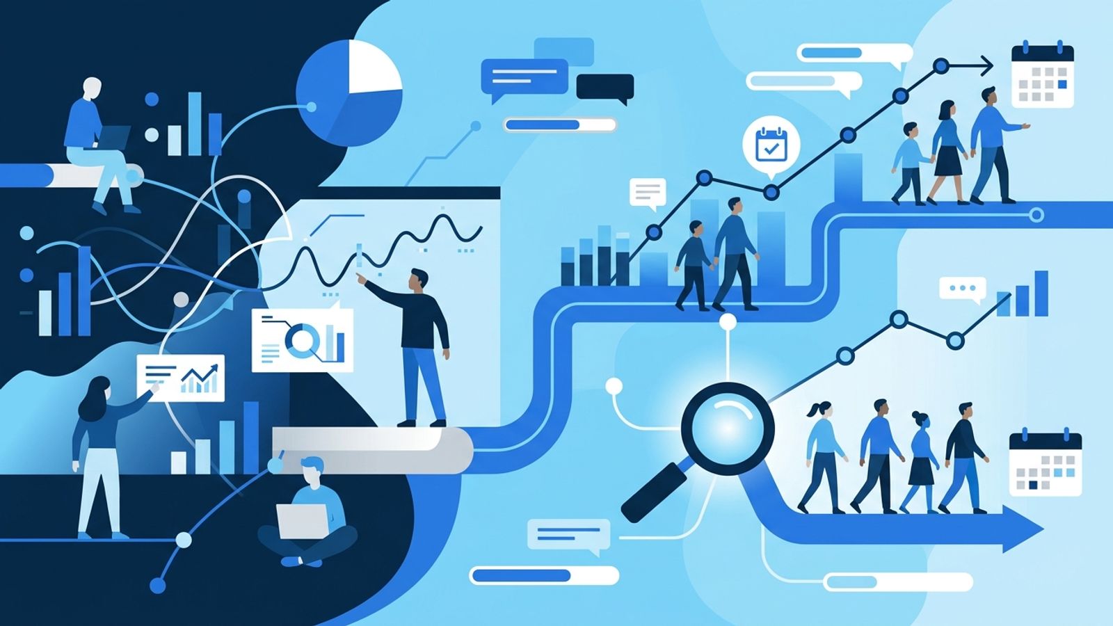Illustration for the article: Mindbody AI Insights: find missed second-visit opportunities