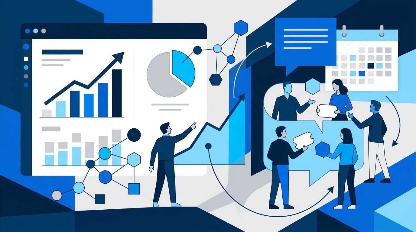 Illustration for the article: Anthropic Claude Dashboards: measure whether win-back offers work