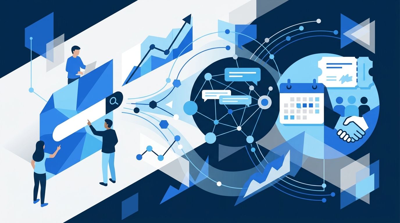 Illustration for the article: Is AI search bringing in bookable demand?