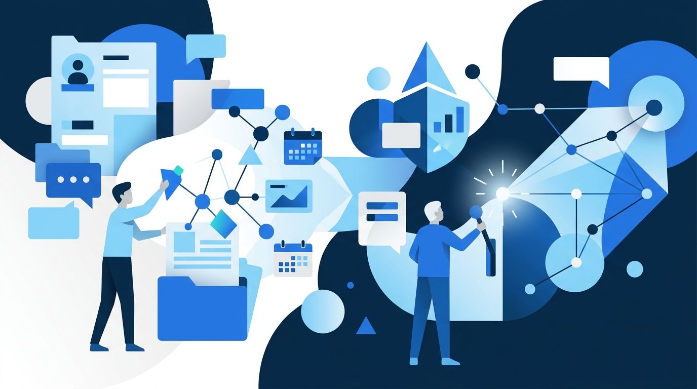 Illustration for the article: Enrich client records with fields that change a decision