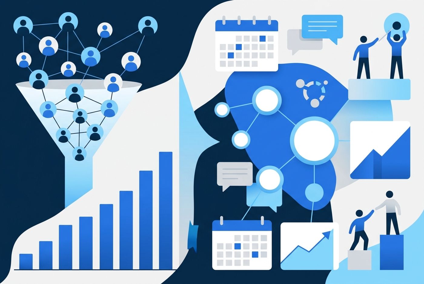 Illustration for the section: Measure outcomes, not just call volume