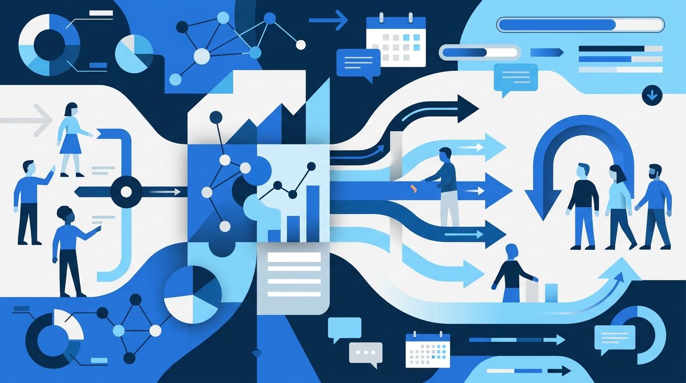 Illustration for the article: AWS contextual bandits: measure whether AI follow-up earns second visits