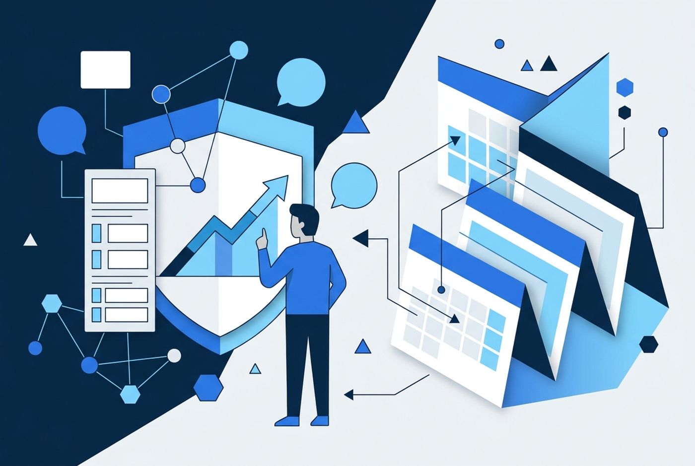 Illustration for the section: Give the channel a retention scorecard