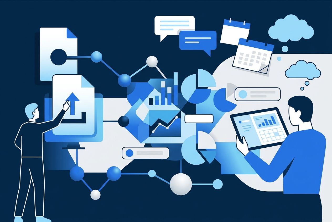 Illustration for the section: Start with an export, not assumed access