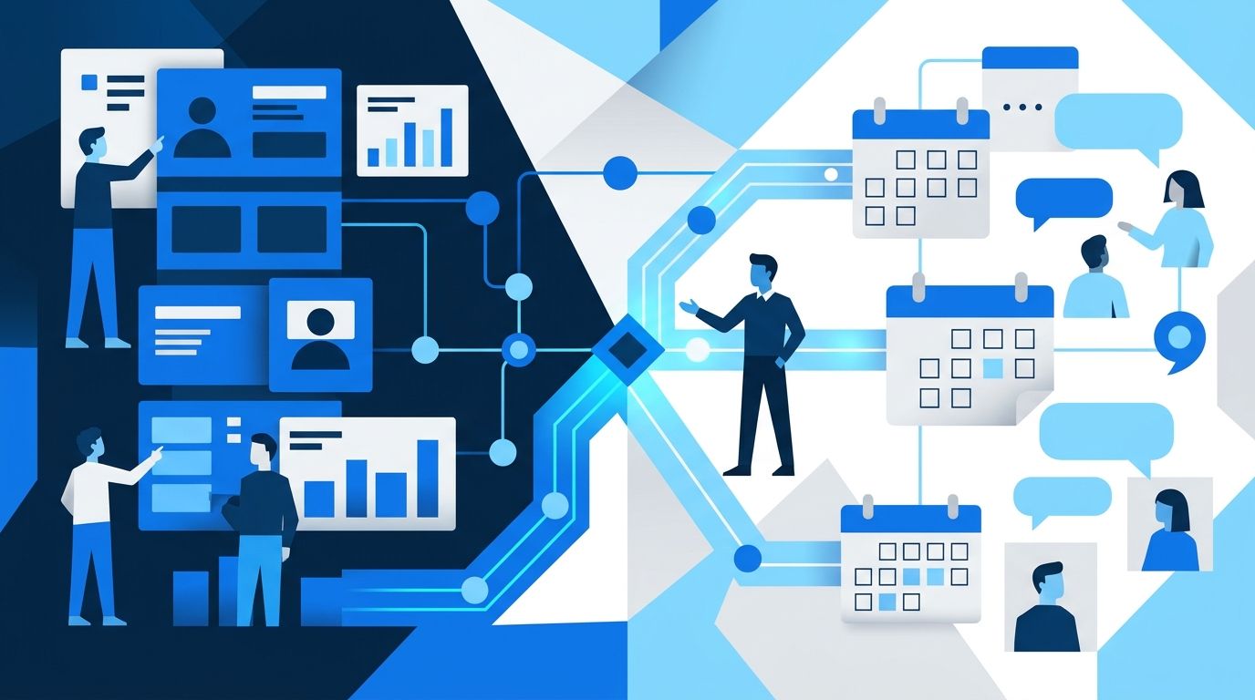 Illustration for the article: Salesforce and Braze: what the proposed acquisition could mean for client follow-up
