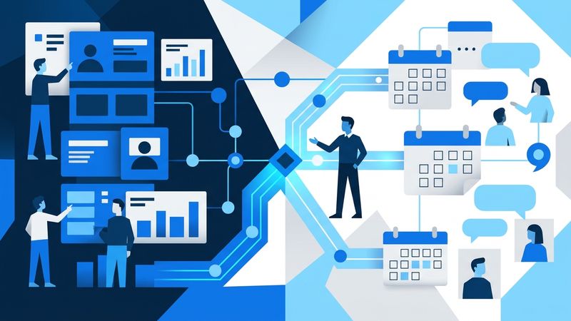 Illustration for the article: Salesforce and Braze: what the proposed acquisition could mean for client follow-up