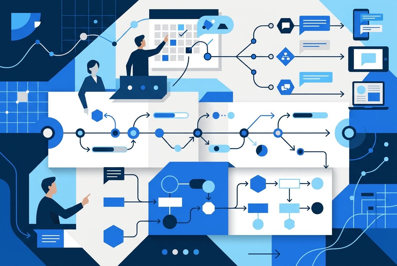 Illustration for the section: Map the moments that should change a message