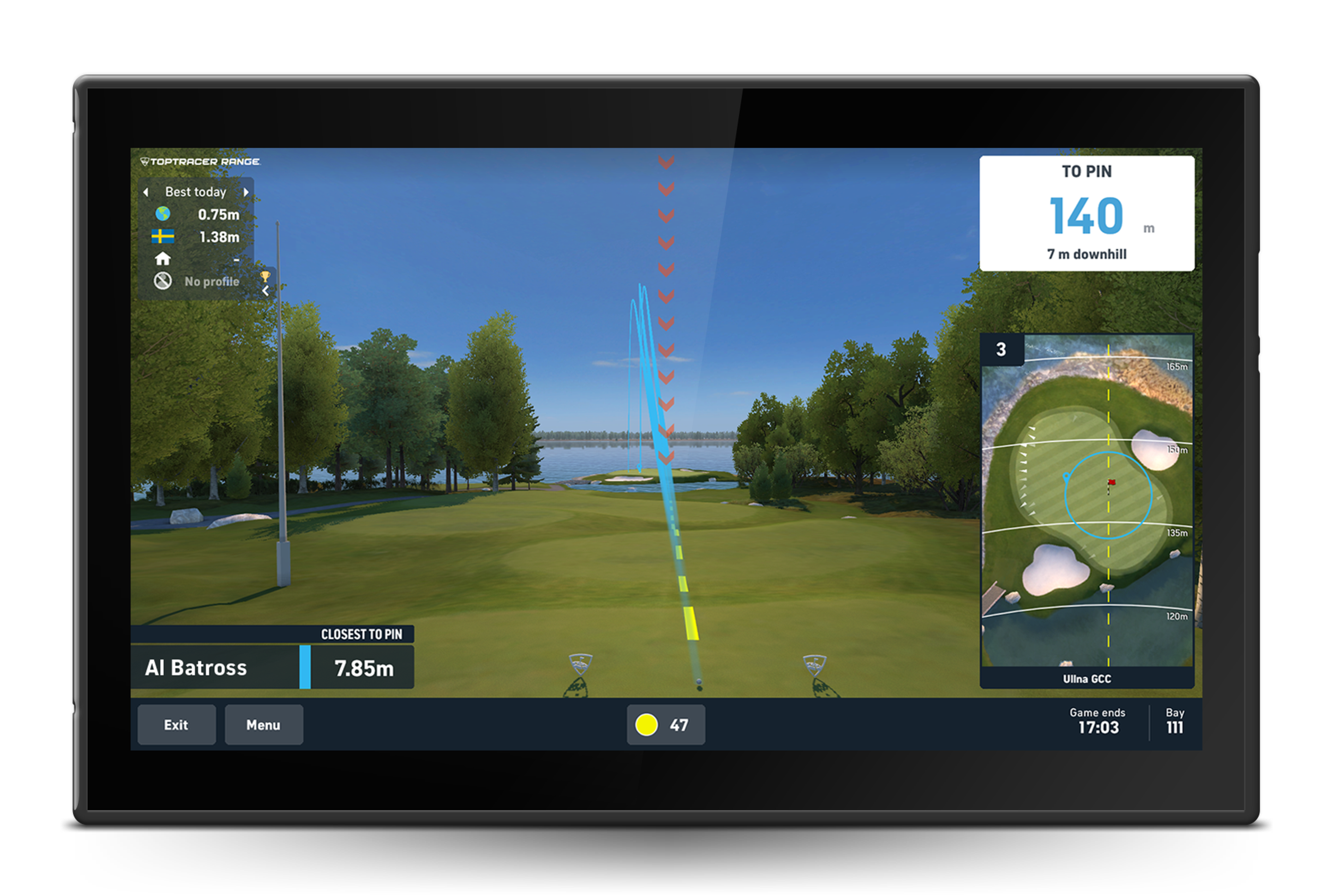 TopTracer Closest to Pin 
