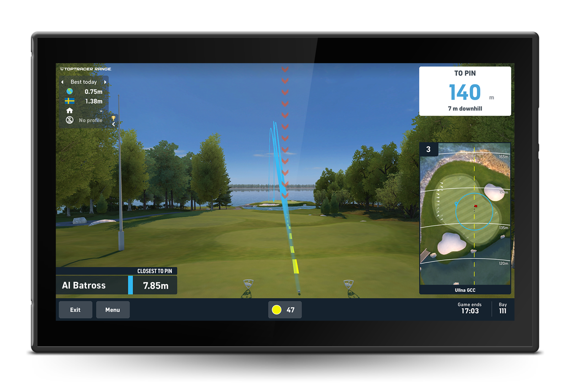 TopTracer Closest to Pin