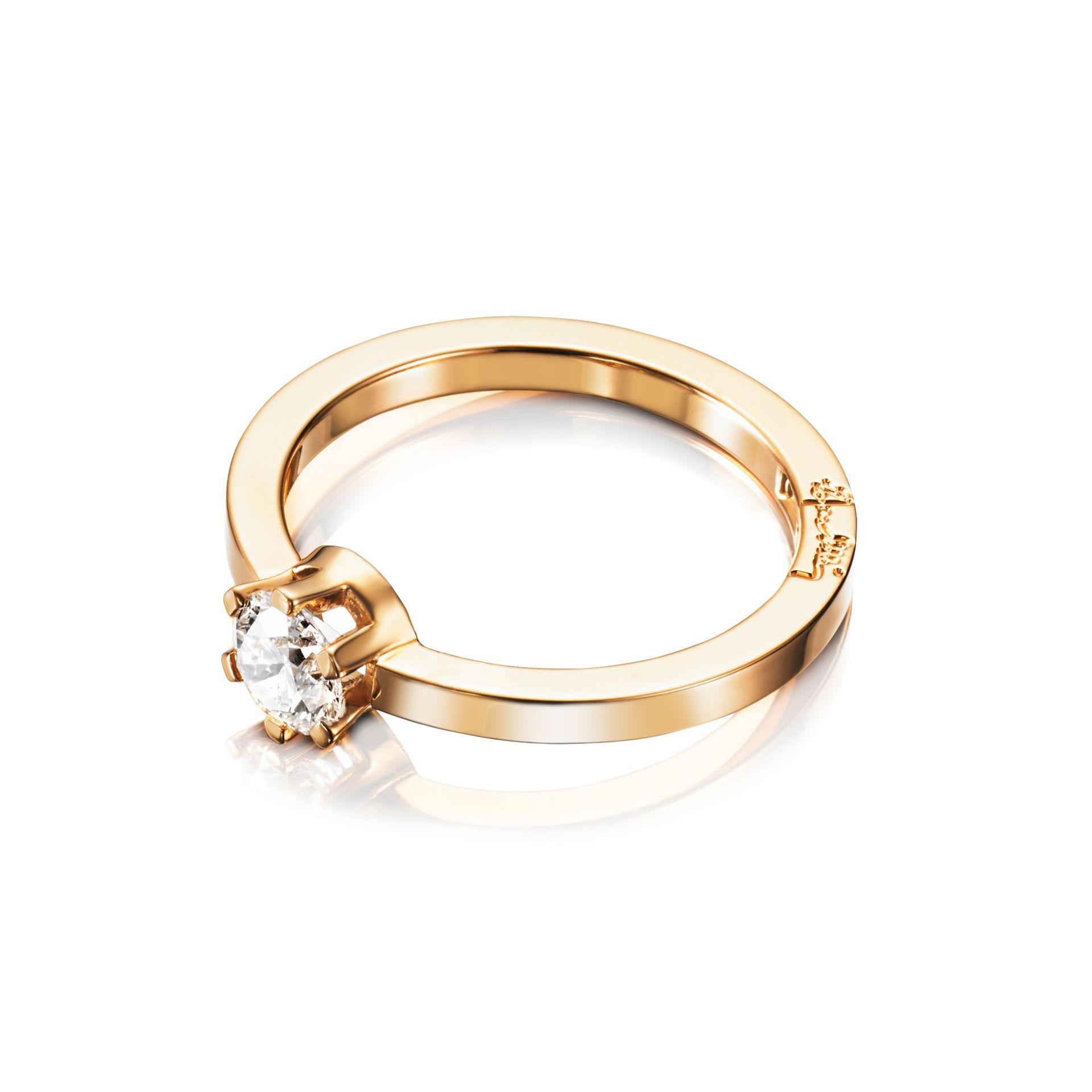 Crown Wedding Ring 0.50 ct 