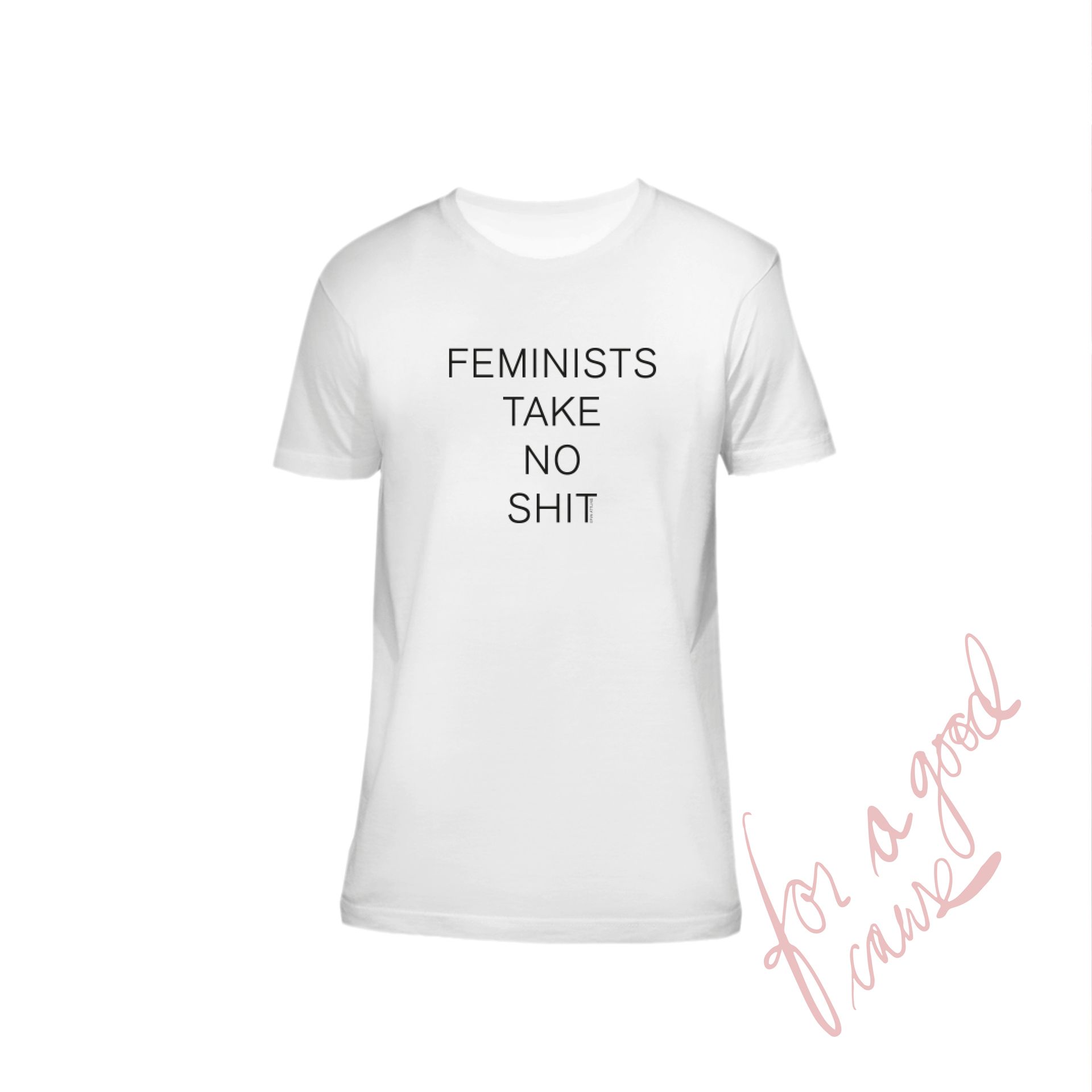 Läs mer om Efva Attling Feminists Take No Shit - Man ll L - NATURMATERIAL