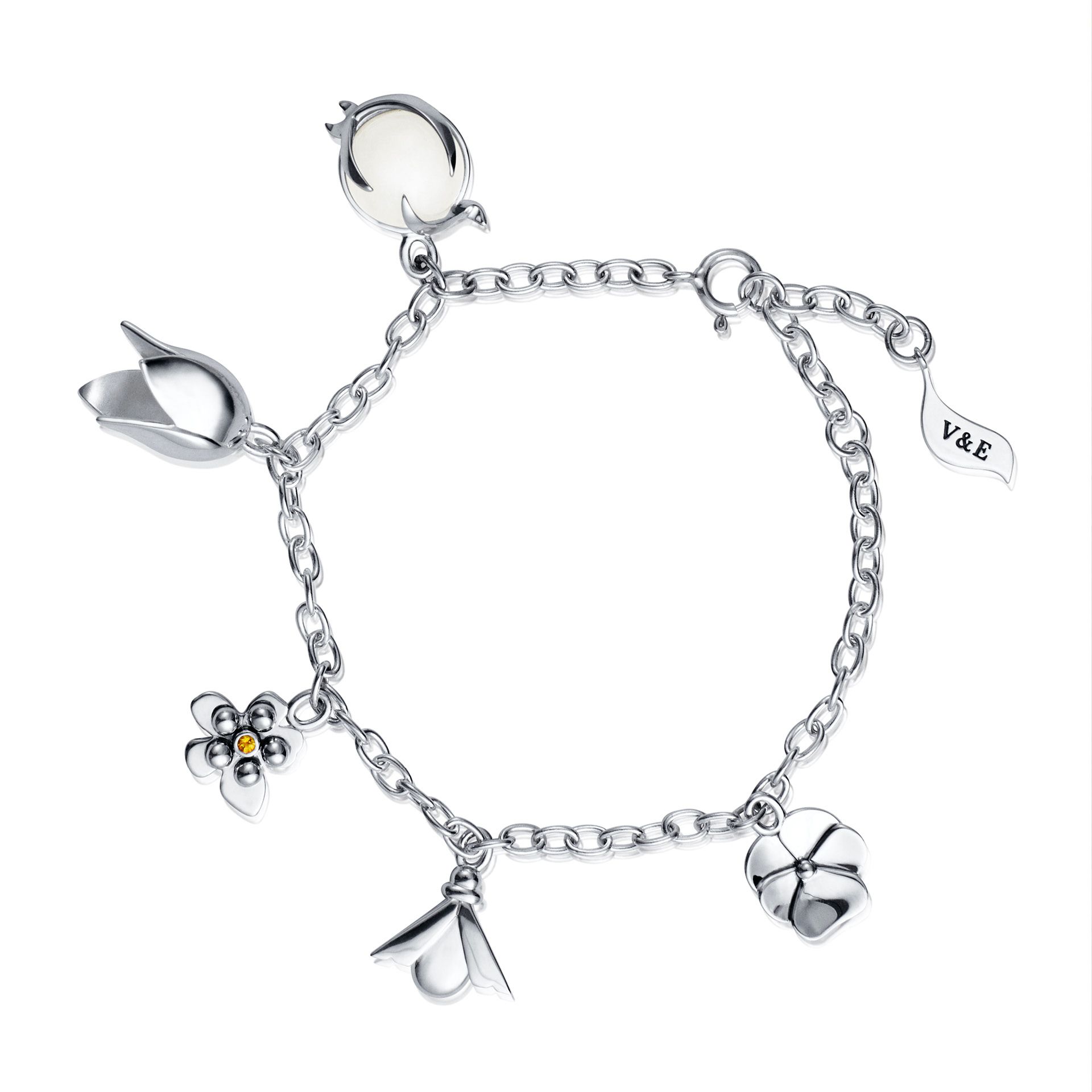 Efva Attling Garden Bracelet  16/17.5/19 CM – SILVER